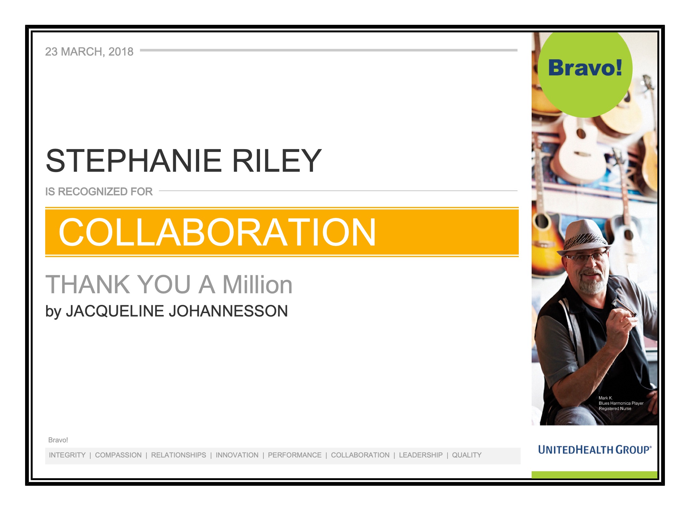 Collaboration Award
